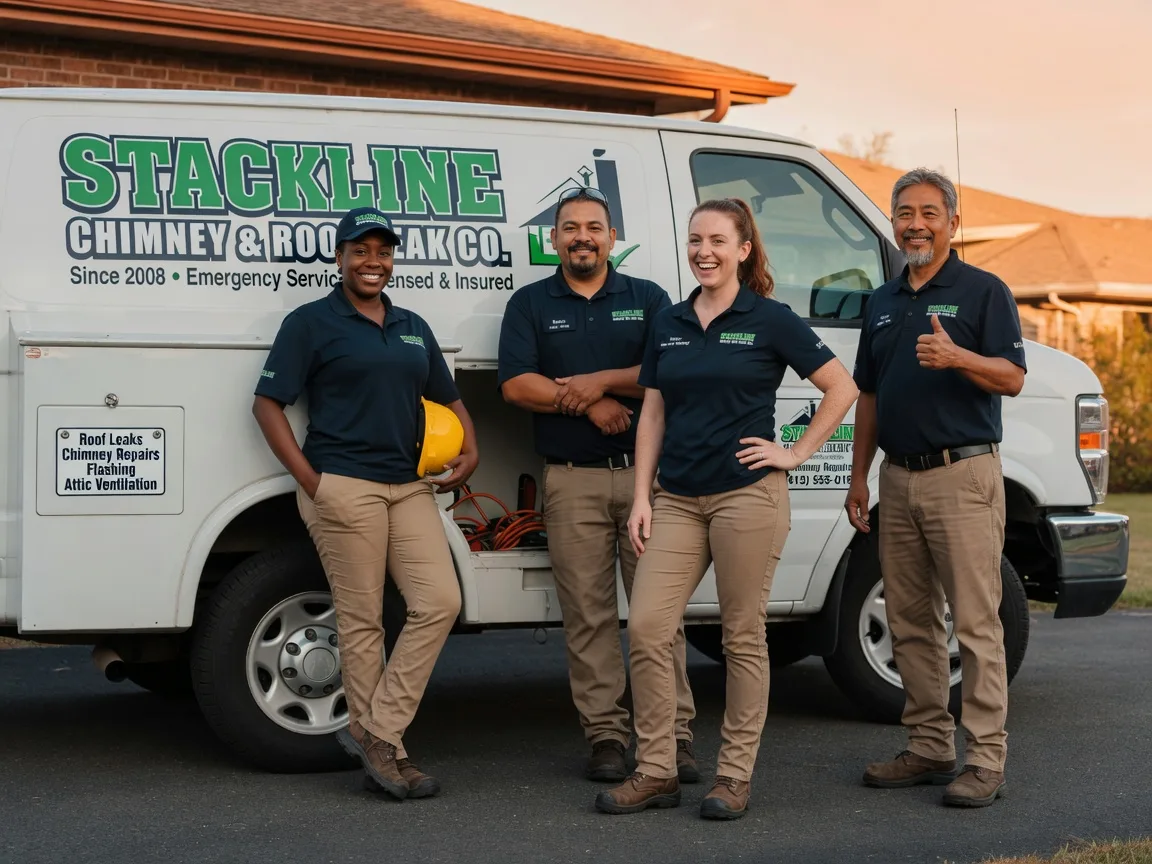 Chimney flashing repair company in Lyman, WA